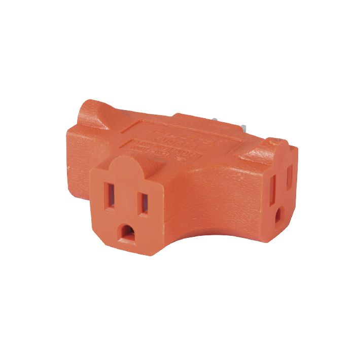 ADAPTADOR TOMACORRIENTE EN FORMA T  FULGORE