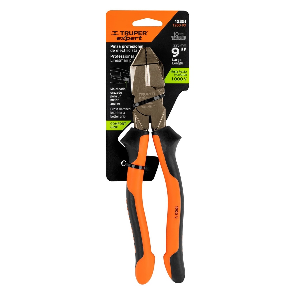 ALICATE P/ELECTRICISTA 9 USO RUDO TRUPER