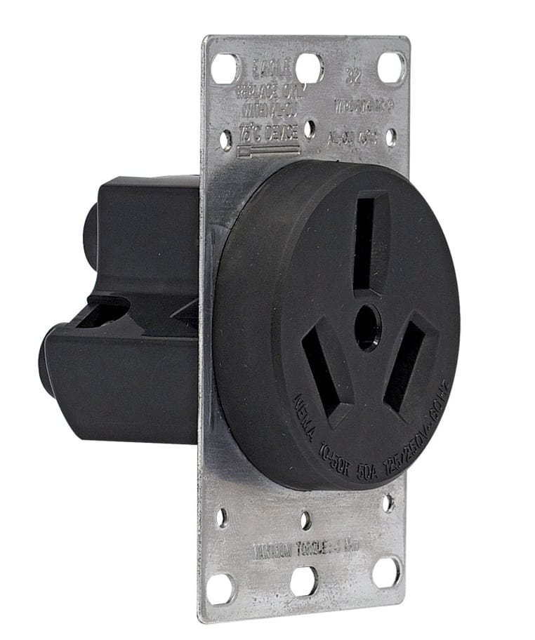ARMADURA 50A 125/250V PARA ESTUFA P/CAJA FG LIGHTING