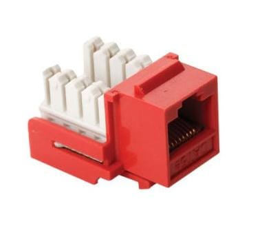 ARMADURA PARA DATO RJ45 CATEGORIA 5E ROJO LNT