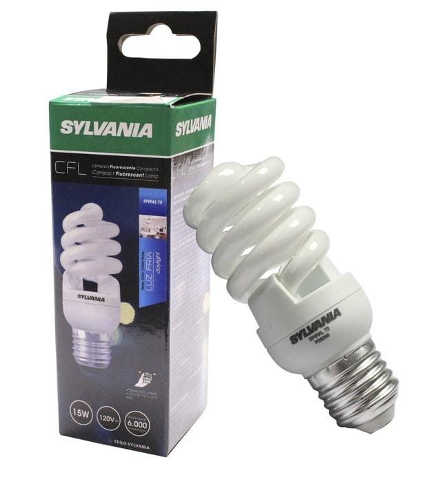 BOMBILLA AHORRADOR ESPIRAL 25W SYLVANIA