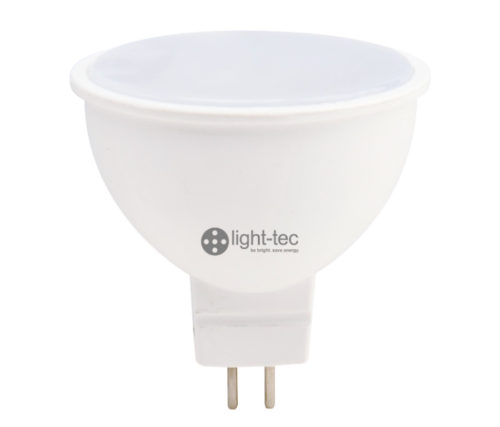 BOMBILLA LED MR16 7W 120V LUZ BLANCA DIMERIZABLE LIGHT-TEC