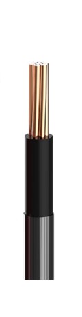 CABLE THHN #4 COBRE NEGRO (METRO)