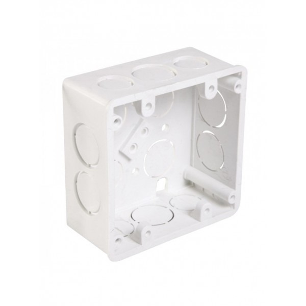 CAJA CUADRADO 4X4 BLANCO INDUMA