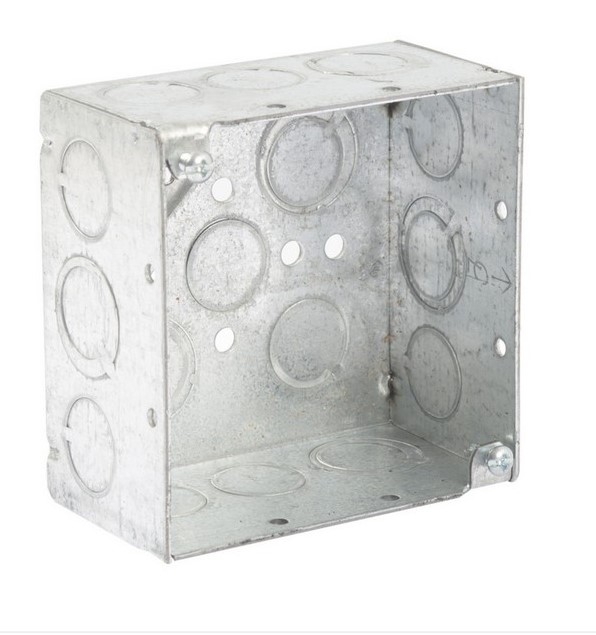 CAJA CUADRADO DE 4X4 METAL