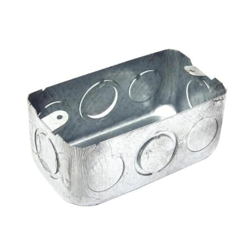 CAJA RECTANGULAR GALVANIZADA