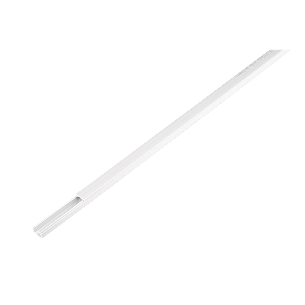 CANALETA DE 1 VIA 3/4 SIN ADHESIVO 10X20MM VOLTECK