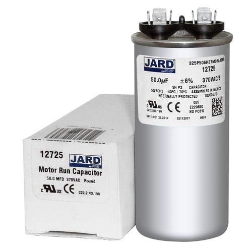 CAPACITOR 50UF DUAL VOLTAJE GRIS METAL JARD