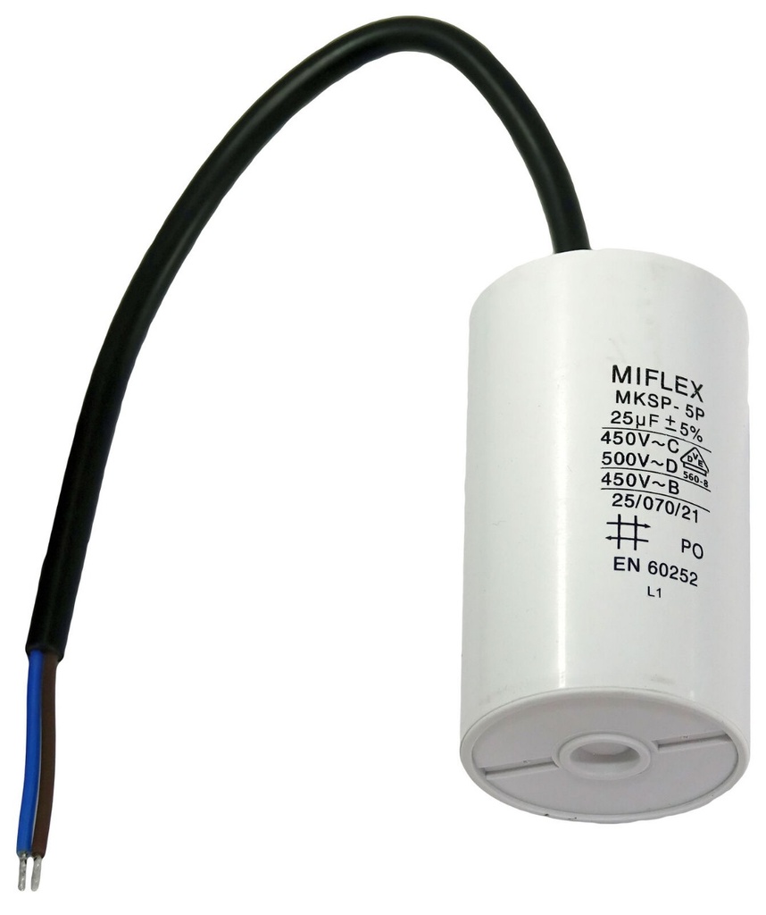 CAPACITOR CON CABLE 25UF