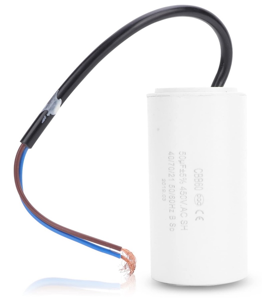 CAPACITOR CON CABLE 50UF