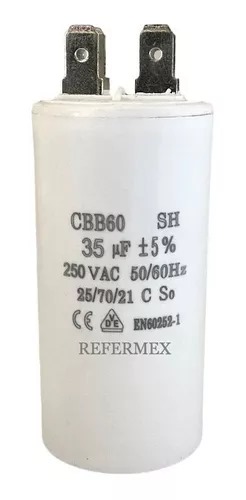 CAPACITOR DE ESPIGA 35UF