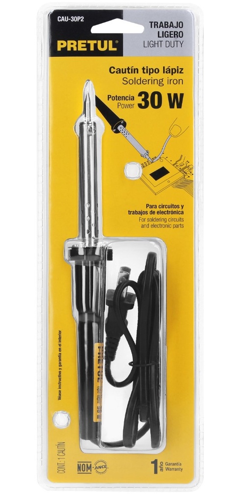 CAUTIN TIPO LAPIZ 30W, 120V S/ACCESORIOS PRETUL