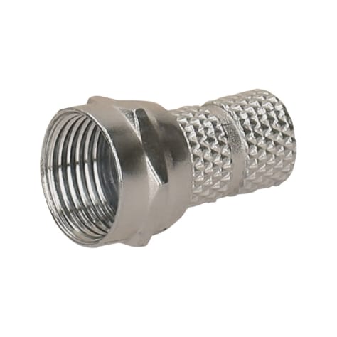 CONECTOR DE ENROSCAR PARA CABLE COAXIAL RG6 VOLTECK