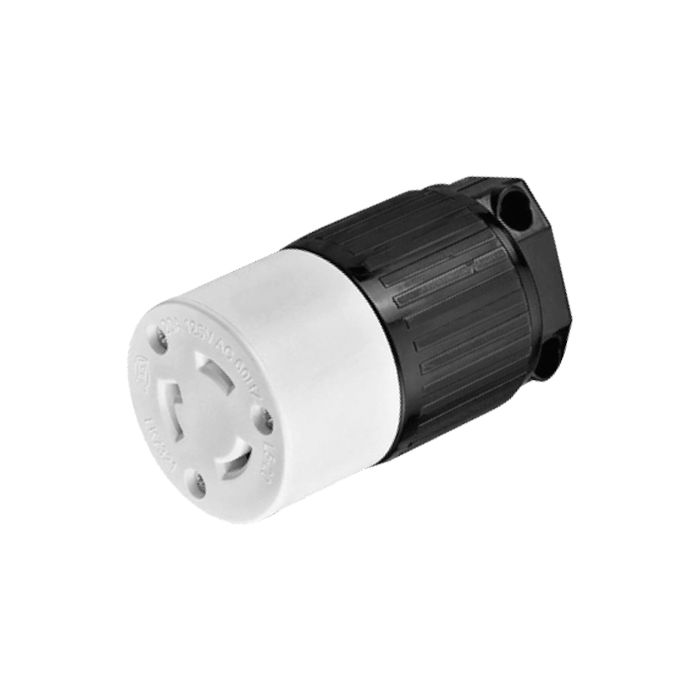 CONTACTO EXTENSION SEGURIDAD MEDIA VUELTA 15A 277V FULGORE