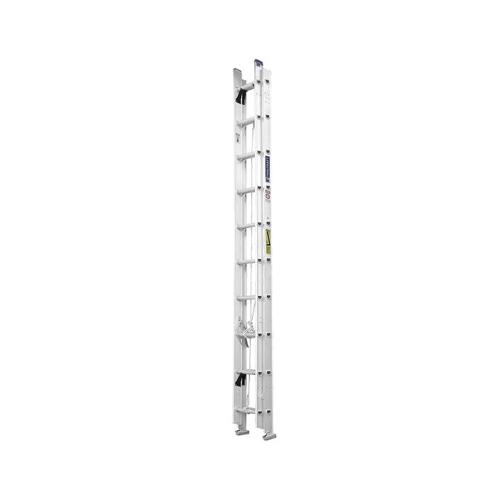 ESCALERA DE EXTENSION DE ALUMINIO TIPO II 24 ESCALONES 6.3M TOOLCRAFT