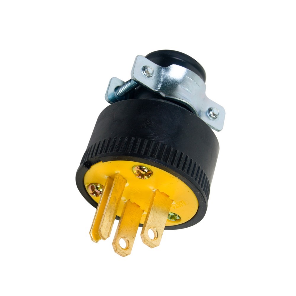 ESPIGA DE HULE POLARIZADA 15A 125V C/ABRA ARGOS