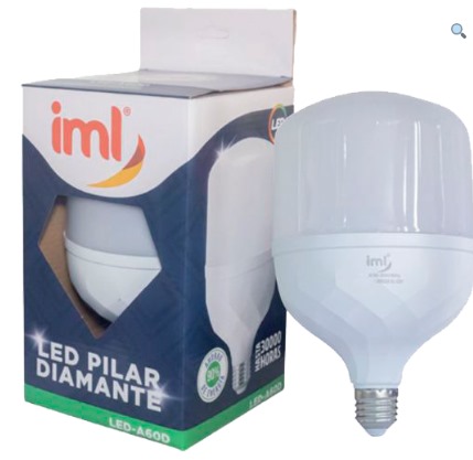 FOCO LED 15W PILAR TIPO DIAMANTE