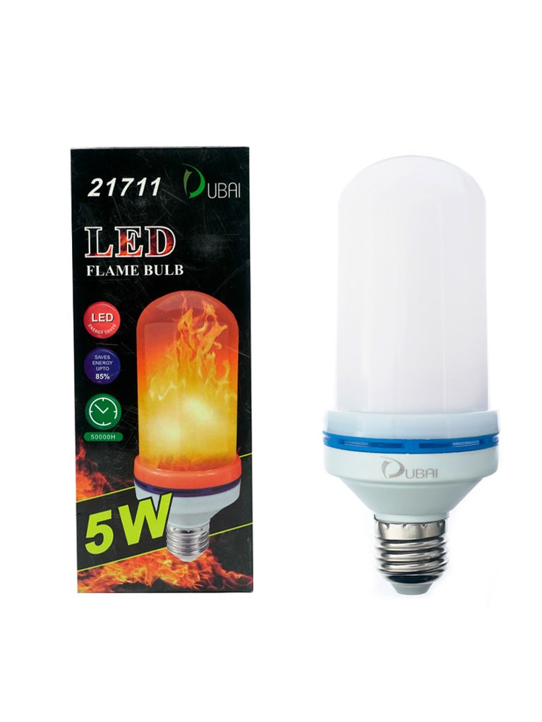 FOCO LED CON EFECTO DE FLAMA 5W