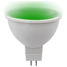 FOCO LED MR16 GU5.3 5W LUZ VERDE FG LIGHTING