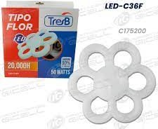 FOCO LED TIPO FLOR 50W TRESB IML