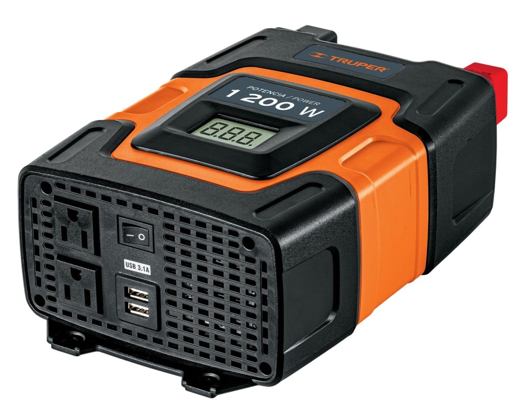 INVERSOR DE CORRIENTE 1,200W TRUPER