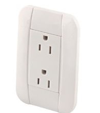 ARMADURA DOBLE 15A PARA CAJA MARFIL FULGORE