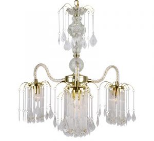 LAMPARA ACRILICA COLGANTE DE 4 LUCES G-LIGHT