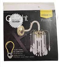 LAMPARA ACRILICA DE 1 LUZ PARA PARED G-LIGHT