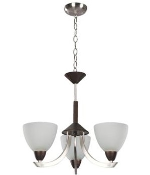 LAMPARA COLGNTE DE 3 LUCES IKE LITE