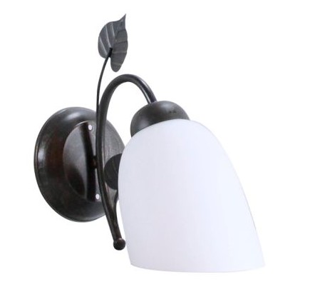LAMPARA DE PARED BLANCA DE 1 BLUZ