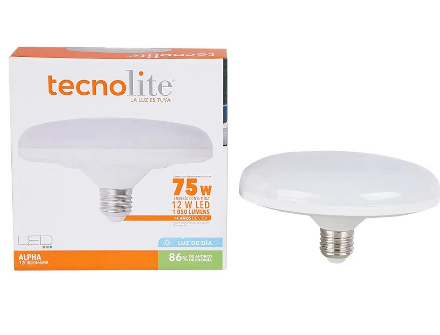 LAMPARA LED CIRCULAR 12W TECNO LITE