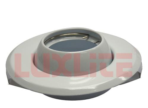 LAMPARA OJO DE BUEY DIRIGIBLE P/CAJA OCTA BLANCO LUXLITE