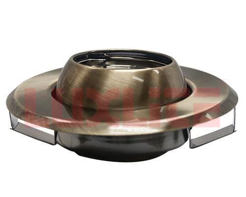 LAMPARA OJO DE BUEY DIRIGIBLE P/CAJA OCTA BRONCE LUXLITE