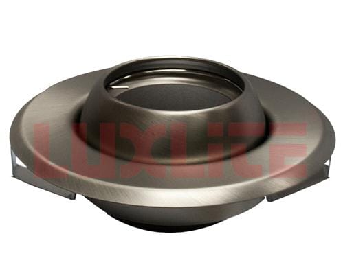 LAMPARA OJO DE BUEY DIRIGIBLE P/CAJA OCTA PLATEADA LUXLITE