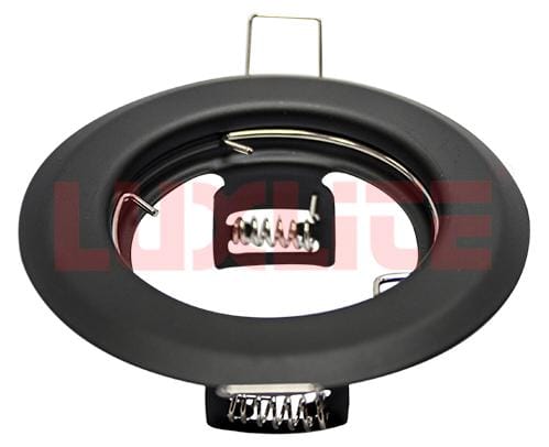 LAMPARA OJO DE BUEY PARA REFLECTOR MR16 NEGRO LUXLITE
