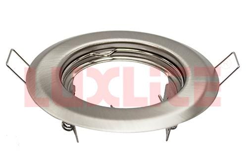LAMPARA OJO DE BUEY PARA REFLECTOR MR16 PLATEADA LUXLITE