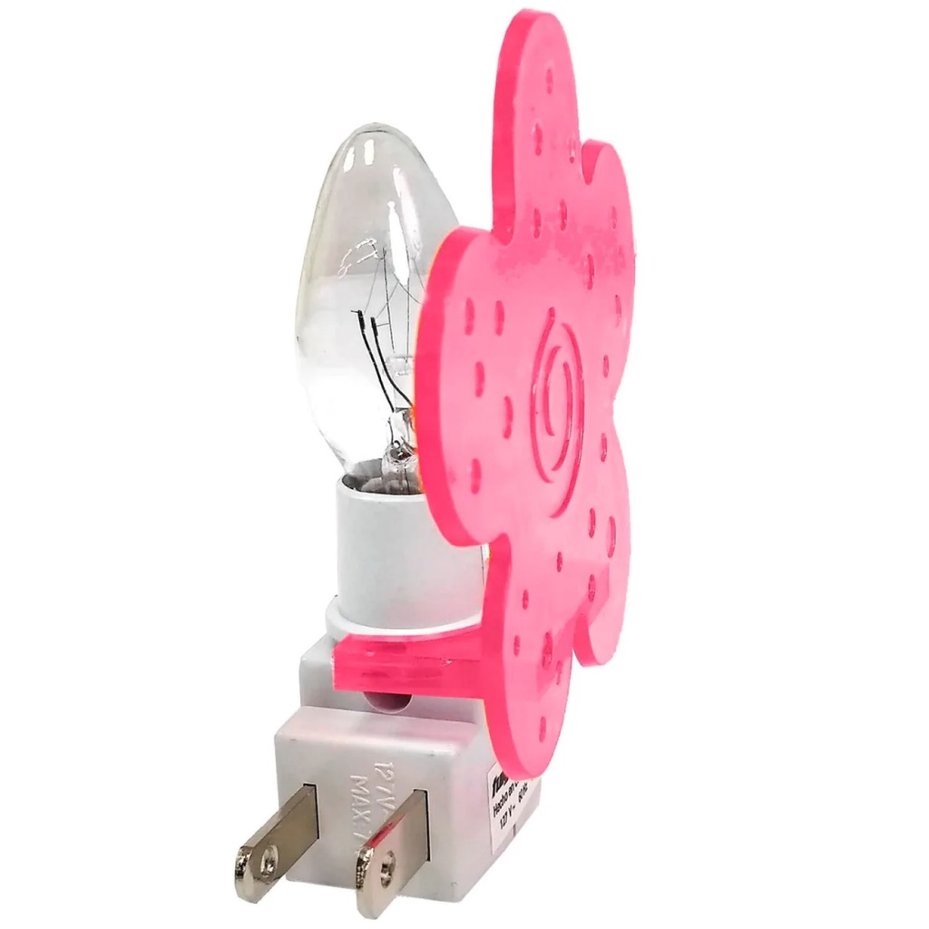 LAMPARA VELADORA CON INTERRUPTOR FLOR FULGORE
