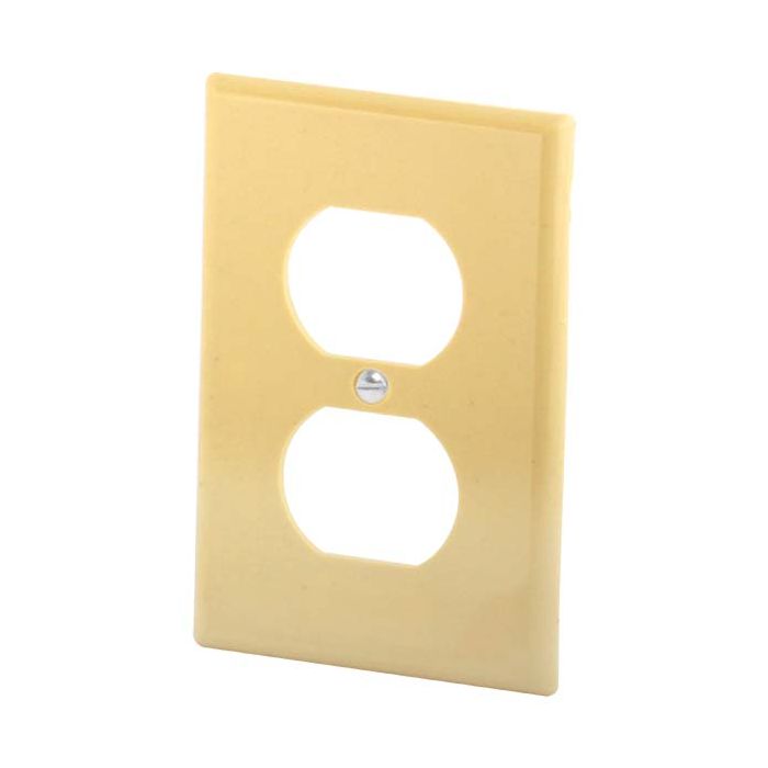 PLACA PARA TOMA DE EMPOTRAR DUPLEX FULGORE