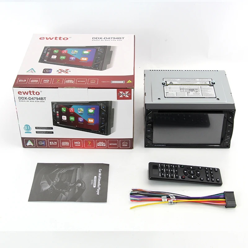 RADIO CON PANTALLA TOUCH MULTIPLE
