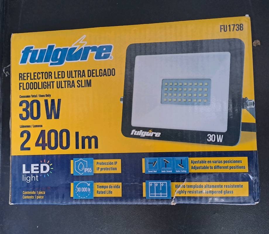 REFLECTOR LED DE 30W ULTRADELGADO FULGORE