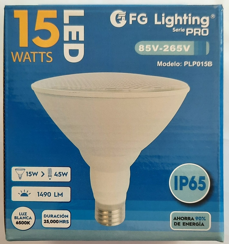 REFLECTOR PAR38 15W INTEMPERIE FG LIGHTING