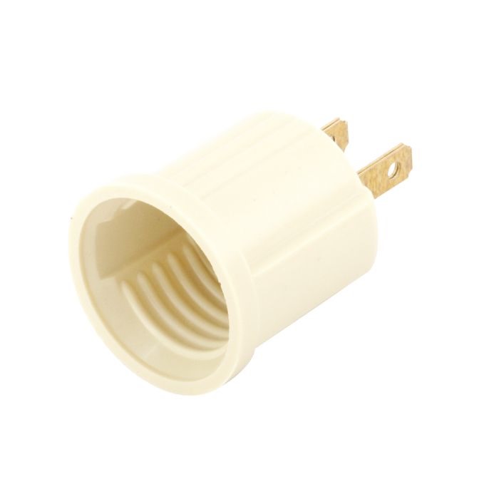 SOCKET CON ESPIGA MARFIL