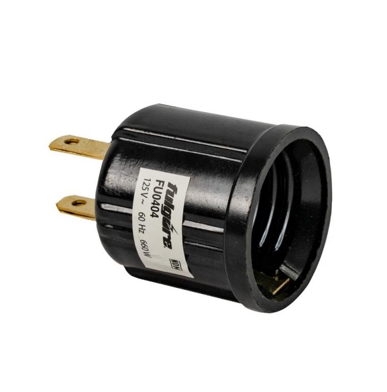 SOCKET CON ESPIGA NEGRO