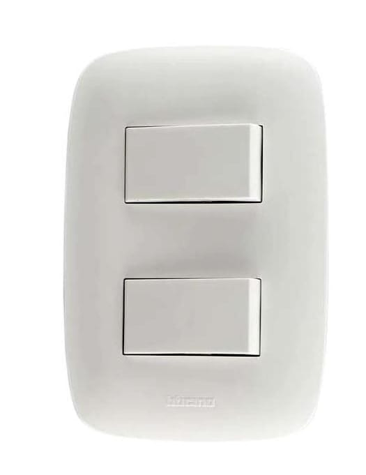 SWITCH DOBLE 15A DOMINO SENCIA BTICINO