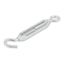 TENSOR ZINC,1/4 GANCHO ARGOLLA FIERO