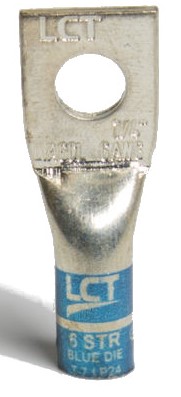 TERMINAL DE COMPRESION CABLE 6 TORNILLO 1/4 CLT