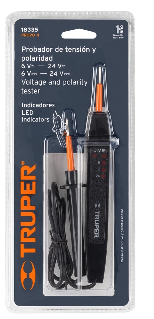TESTER PROBADOR DE TENCION TRUPER