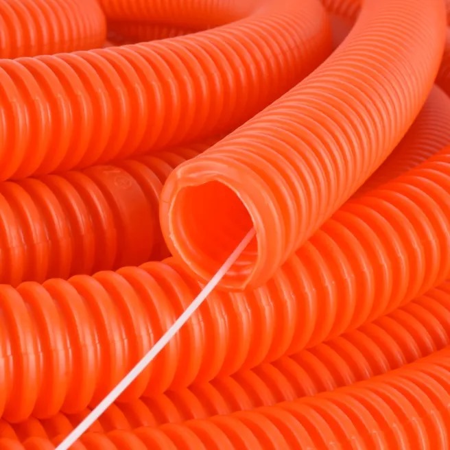 TUBO FLEXIBLE NARANJA DE 1/2 TLAXPOL