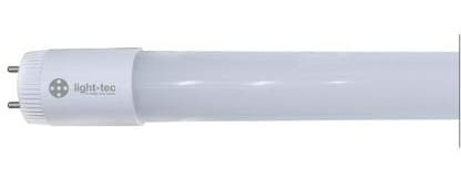 TUBO LED DE PLASTICO NEVADO o OPACO 18W (LIGHT-TEC)