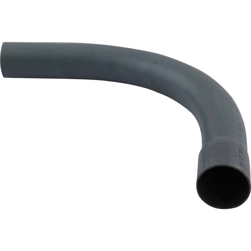 VUELTA DUCTO PVC GRIS DE 1 1/2